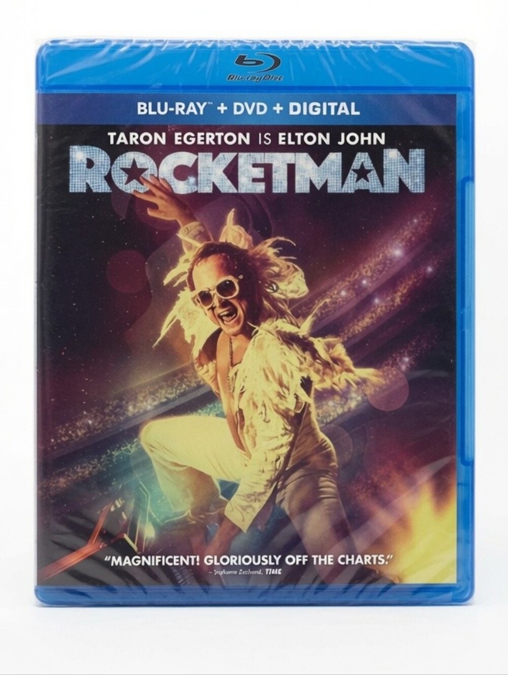 Rocketman Blu-ray DVD Digital Elton John Taron Egerton Musical‎ Movie New Sealed